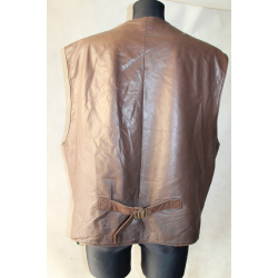 KAMIZELKA SKÓRA MOTOR rozm. 56